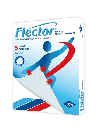 FLECTOR*5 cerotti medicati 180 mg image not present