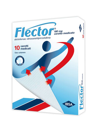 FLECTOR*10 cerotti medicati 180 mg image not present