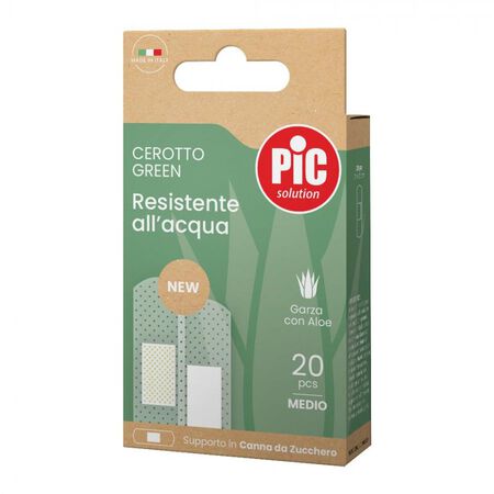 CEROTTO PIC GREEN CANNA ALOE MEDIO 20 PEZZI image not present