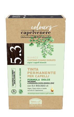 CAPELVENERE COLOURS TINTA CAPELLI 5,3N CASTANO CHIARO DORATO image not present