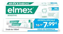 ELMEX DENTIFRICIO SENSITIVE TAGLIO PREZZO 2 PEZZI DA 100 ML