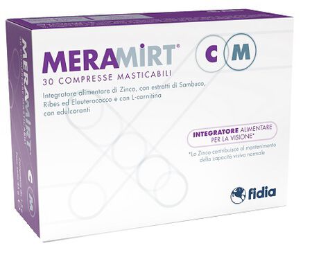 MERAMIRT CM 30 COMPRESSE MASTICABILI image not present