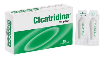 CICATRIDINA SUPPOSTE 10 PEZZI image not present