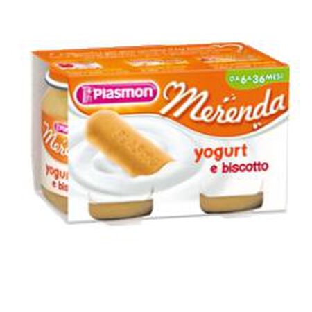 PLASMON OMOGENEIZZATO YOGURT BISCOTTO 120 G X 2 PEZZI image not present