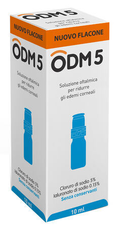ODM5 SOLUZIONE OFTALMICA IPEROSMOLARE SENZA CONSERVANTI 10 ML image not present