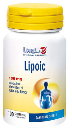 LONGLIFE LIPOIC 100 MG 100 CAPSULE image not present