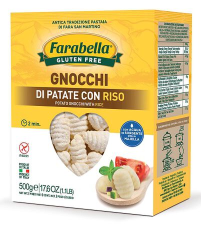 FARABELLA GNOCCHI PATATE RISO 500 G image not present