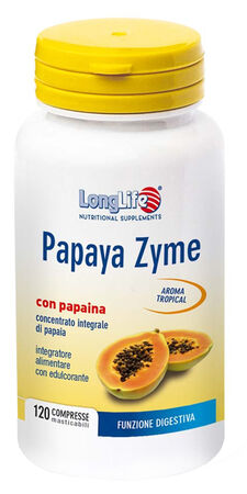 LONGLIFE PAPAYA ZYME 120 COMPRESSE image not present