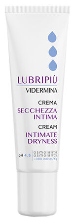 LUBRIPIU' VIDERMINA CREMA SECCHEZZA INTIMA 30 ML image not present