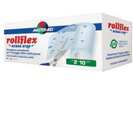 CEROTTO ADESIVO IMPERMEABILE MASTER-AID ROLLFLEX ACQUASTOP 2X10 image not present