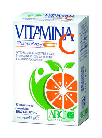 VITAMINA C PUREWAY-C 30 COMPRESSE OROSOLUBILI image not present