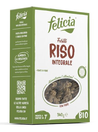 FELICIA BIO RISO INTEGRALE FUSILLI 340 G image not present