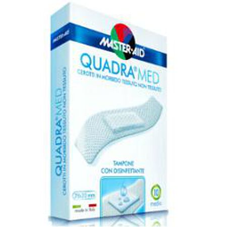 CEROTTO MASTER-AID QUADRA DERMOATTIVO MEDIO 10 PEZZI image not present