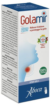 GOLAMIR 2ACT SPRAY 30 ML NO ALCOOL ADULTI E BAMBINI DA UN ANNO DI ETA' image not present