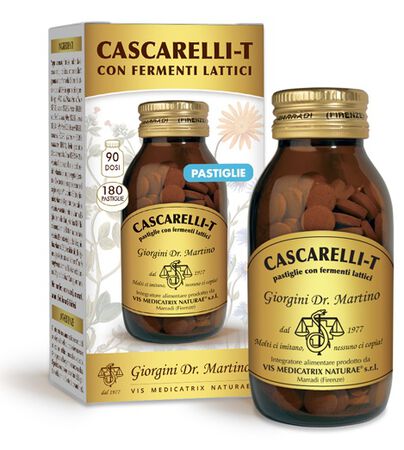 CASCARELLI T PASTIGLIE 180 PASTIGLIE CON FERMENTI LATTICI image not present