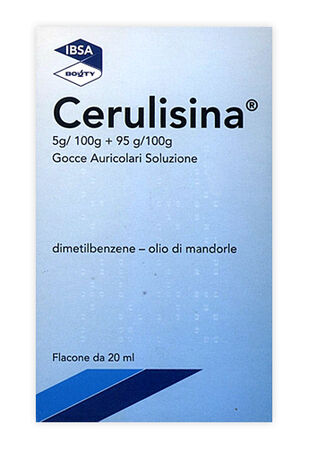 CERULISINA*gtt oto 20 ml 4,6 g/100 ml + 87 g/100 ml image not present