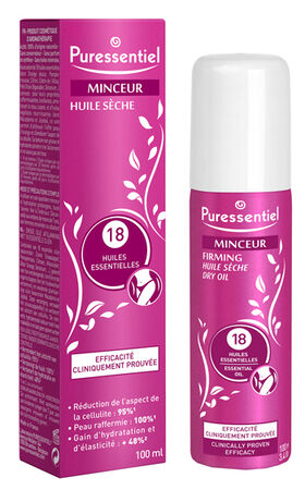 PURESSENTIEL SNELLENTE OLIO SECCO ANTICELLULITE AI 18 OLI ESSENZIALI 100 ML image not present