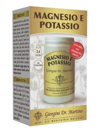 MAGNESIO E POTASSIO POLVERE 180 G image not present