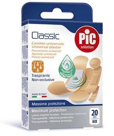 CEROTTO PIC CLASSIC MIX ANTIBATTERICO 20 PEZZI image not present