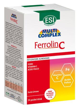 ESI FERROLIN C POCKET DRINK 24 BUSTINE image not present