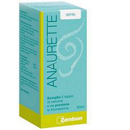 SPRAY IRRIGATORE PER LA RIMOZIONE DEL CERUME ANAURETTE 30 ML image not present