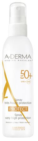 ADERMA A-D PROTECT SPRAY 50+ 200 ML image not present