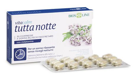 VITACALM TUTTA NOTTE CON MELATONINA 60 COMPRESSE image not present