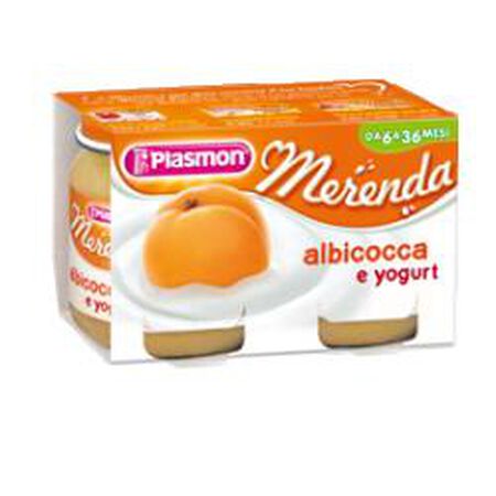 PLASMON OMOGENEIZZATO YOGURT ALBICOCCA 120 G X 2 PEZZI image not present