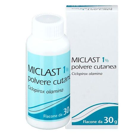 MICLAST*polv cutanea 30 g 1% image not present