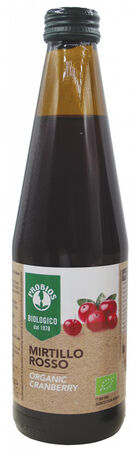 SUCCO DI CRANBERRY MIRTILLO ROSSO 330 ML image not present