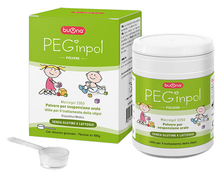 PEGINPOL MACROGOL 3350 SOSPENSIONE ORALE 100 G image not present