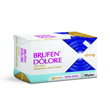 BRUFEN DOLORE*orale grat 24 bust 40 mg