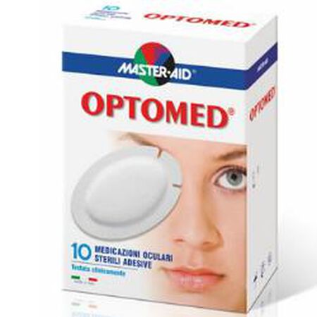 GARZA OCULARE MEDICATA MASTER-AID OPTOMED SUPER 10 PEZZI image not present