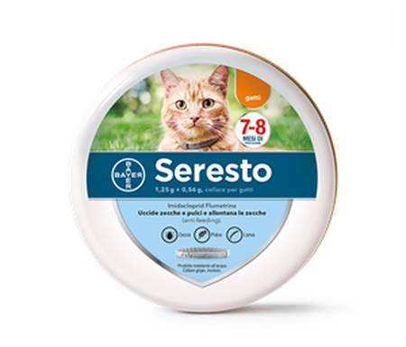 SERESTO*collare antiparassitario 12,5 g (38 cm) per gatti image not present