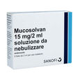 MUCOSOLVAN*soluz nebul 6 fiale 15 mg 2 ml image number null