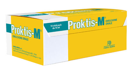 PROKTIS-M EMULSIONE ORALE 10 STICK DA 10 ML image not present