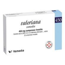 VALERIANA VEMEDIA*20 cpr riv 450 mg