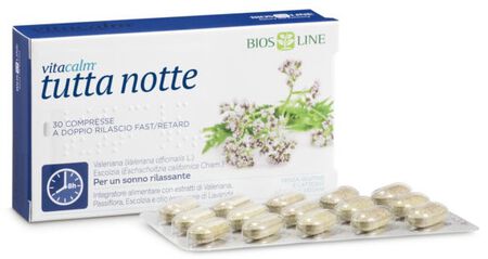 VITACALM TUTTA NOTTE FAST/RETARD 30 COMPRESSE image not present