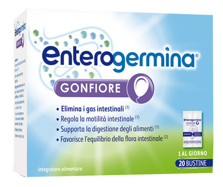 ENTEROGERMINA GONFIORE 20 BUSTINE BIPARTITE image not present