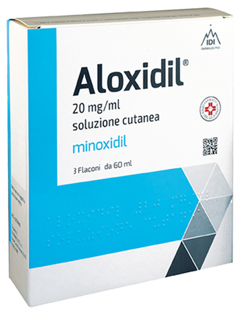 ALOXIDIL*soluz cutanea 3 flaconi 60 ml 20 mg/ml image not present