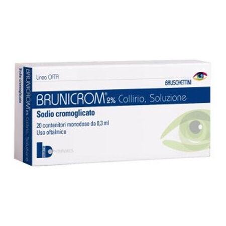BRUNICROM*collirio 20 monod 0,3 ml 2% image not present