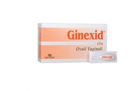 GINEXID 10 OVULI VAGINALI 2 G image not present