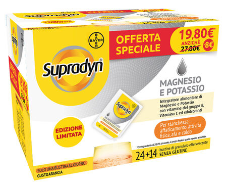 SUPRADYN MAGNESIO E POTASSIO LIMITED EDITION 14 + 24 BUSTINE image not present