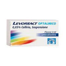 LEVOREACT OFTALMICO*collirio 4 ml 0,5 mg/ml
