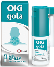 OKI GOLA*spray mucosa orale 15 ml 0,16%