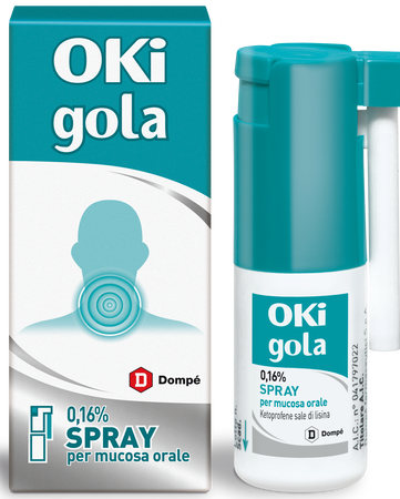 OKI GOLA*spray mucosa orale 15 ml 0,16% image not present