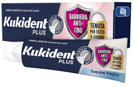 Kukident Plus Doppia Protezione Crema Adesiva 40g image not present