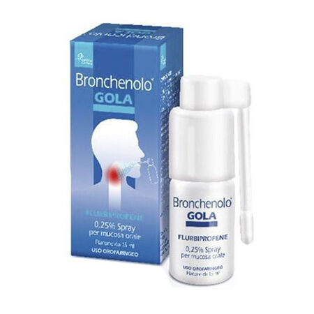 BRONCHENOLO GOLA*spray mucosa orale 15 ml 0,25% image not present