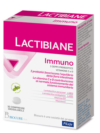 LACTIBIANE IMMUNO 30 COMPRESSE image not present