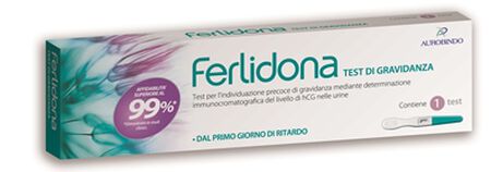 TEST DI GRAVIDANZA FERLIDONA 1 PEZZO image not present